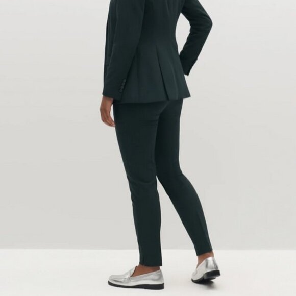 SuitShop Dark Green Suit Pants (6L) - Picture 1 of 3